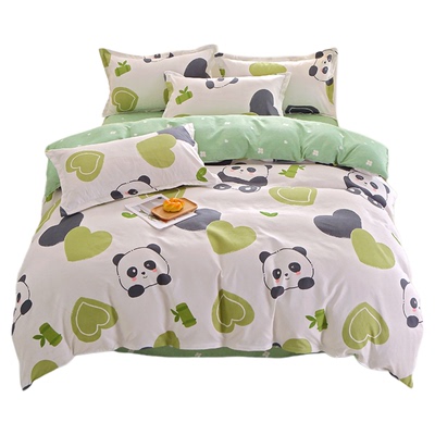 纯棉被套单件加厚磨毛四季款被罩