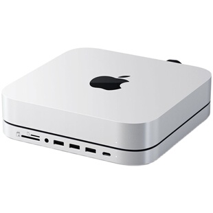 Satechi拓展坞适用苹果M2Pro电脑MacStudio转接头USB支架扩展MINI