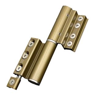 断桥平开门承重合页两翼合叶上下左右可调黑色合页门静音重型铰链