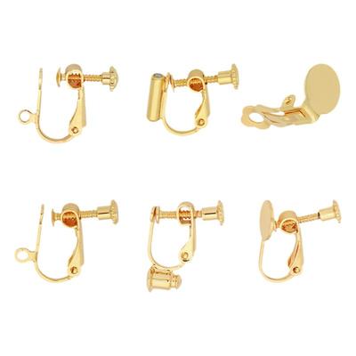 保色耳钉转换神器14KK包金diy