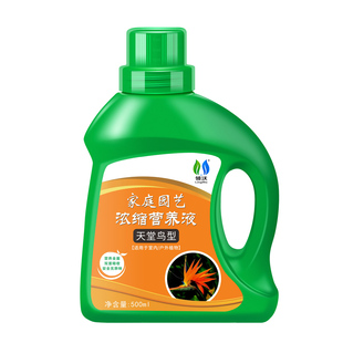 天堂鸟专用肥料营养液家用盆栽观音竹黄叶绿植花卉水培通用液体肥