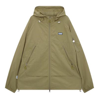 HEA x i.t izzue联名款风衣外套户外休闲通勤百搭拉链连帽外套