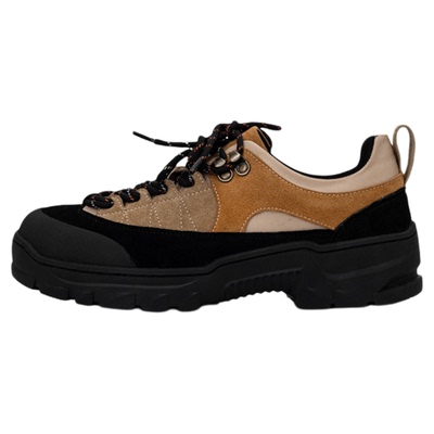 厚底户外徒步登山鞋男女款潮牌小众情侣复古日系机能风休闲运动鞋