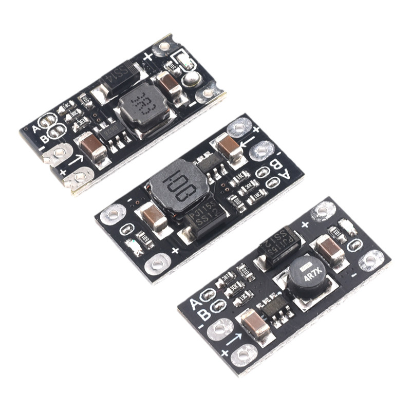 迷你DC-DC升压模块 3.7V转12V支持5V/8V/9V/12V输出 锂电池升压