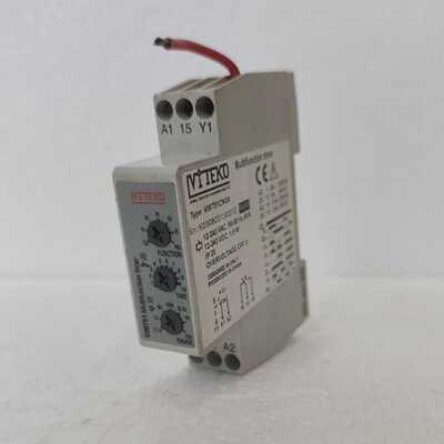 VITEKOVIMT51CW24多功能定时继电器0.1s10h12240V交流电直流DIN导