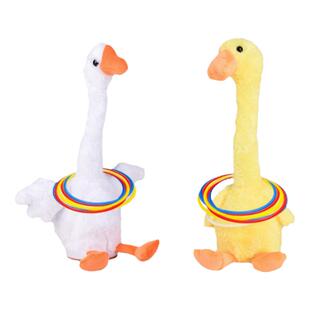 顺便买卖结婚整蛊伴郎新郎婚礼接亲玩具电动大头鹅套圈游戏道具