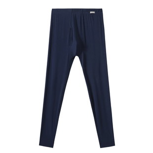 SCHIESSER 舒雅男士保暖裤莫代尔秋裤贴身内穿薄款男打底长裤线裤