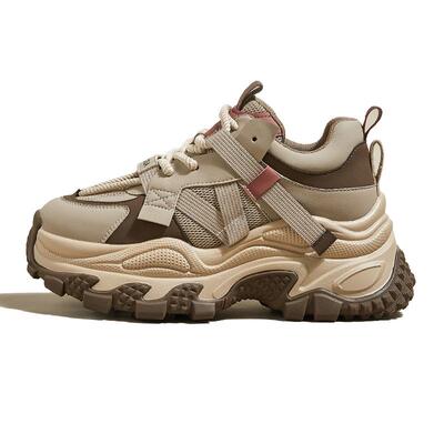 snowelf休闲矮子乐增高老爹鞋