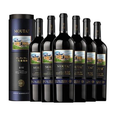 茅台经典黑圆桶葡萄酒750ml×6瓶