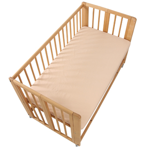 婴儿床笠a类纯棉宝宝春夏刺绣床单床垫套儿童拼接床床笠罩可定制