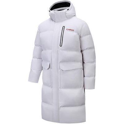 安踏中国羽绒服中长款运动服男士