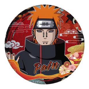 10月晓组织天道佩恩徽章双闪吧唧书包包胸针自印谷子火影忍者周边