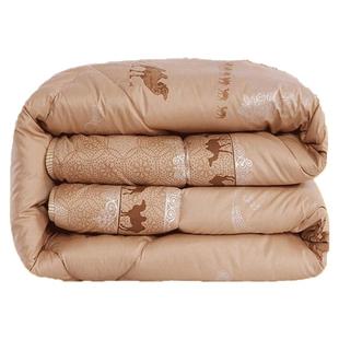 驼绒被礼盒装加厚保暖被子冬被羊毛被芯春秋被驼毛被礼品包邮家纺