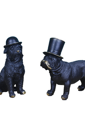 美式乡村风英国斗牛犬结婚礼物