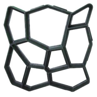 园艺用品工具强化小路造型水泥分割鹅卵石装修拼花路面大石头模具