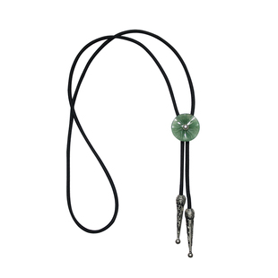 原创手工设计贝壳雕花珍珠波洛领带男BOLOTIE领绳女皮绳贝海拾珠