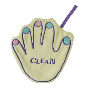 厨房可挂式擦手巾高级感洗手间擦手布卫生间吸水速干可爱小抹布