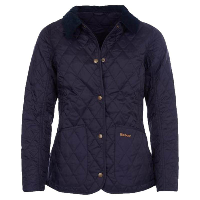 上海现货英国Barbour Annandale安娜女士绗缝菱格棉服LQU0475