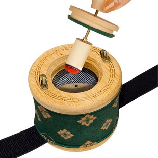 新型艾灸盒随身灸家用几乎无烟竹木制中医院专用器具大全神器全身