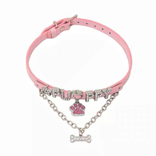 小狗日记*PUPPY小骨头choker亚文化cosplay颈链饰品小众Kitty手环