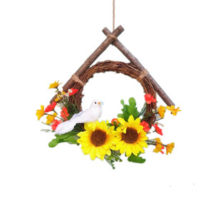 幼儿园空中吊饰环创饰品田园壁饰装饰挂件森系装饰品挂饰创意鸟巢