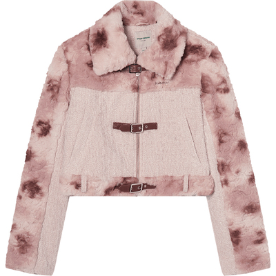 Eptison短款辣妹加厚复古外套