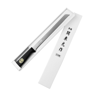三能HO-10P高级锯刀 日本关东光面包吐司切割刀 蛋糕西点锯齿刀