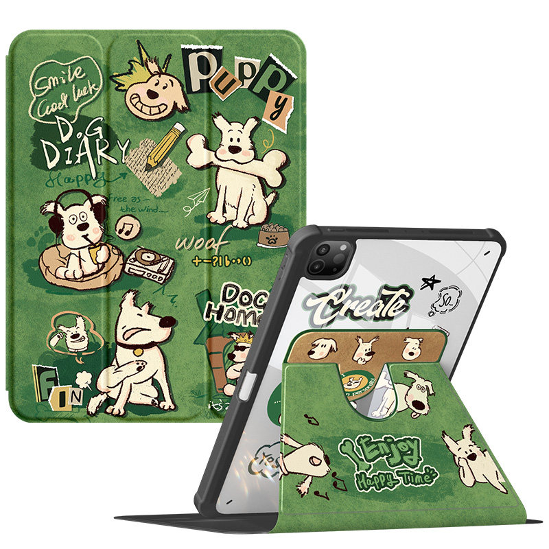 适用iPad保护壳学生可爱个性小狗