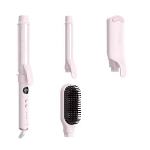 崔娅多合一32卷发棒手动大卷持久定型不伤发蛋卷棒直发梳节日礼物