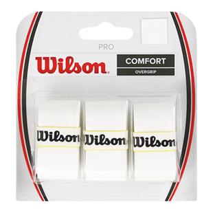 Wilson威尔胜官方网球拍吸汗带防滑手胶柄粘性3个装PRO OVERGRIP