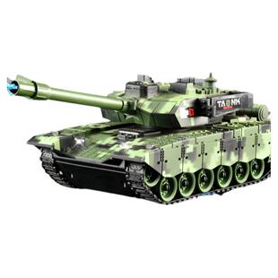 水弹遥控履带坦克汽车99式儿童电动可发射T90模型仿真男孩车玩具