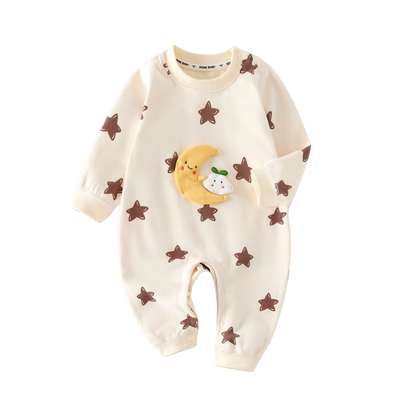 【2折专区】折扣店撤柜  婴儿衣服春秋新款舒适连体衣宝宝哈衣