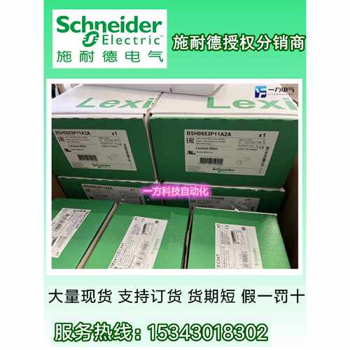 议价全新原装BSH0553P11A2A施耐德电机1.3 NM  IP40 BSH0553P11A2