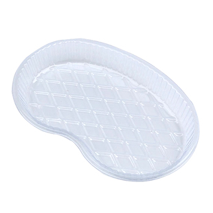 一次性弯盘塑料换药盒腰形双眼皮手术工具独立无菌包装外科弯方盘