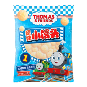 托马斯小火车小馒头儿童零食生产过程中不添加白砂糖不添加防腐剂