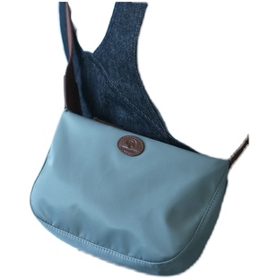 布谷森林女士夏新款尼龙小包包单肩包小众斜挎包手机包小方包B574