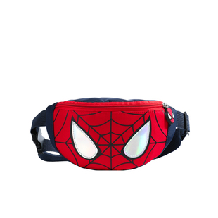 可爱卡通儿童包包洋气小男孩蜘蛛侠胸包女童宝宝零钱斜挎包腰包