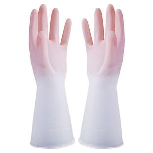 洗碗手套女冬季家务厨房耐用型防水橡胶洗衣服的家用打扫卫生专用