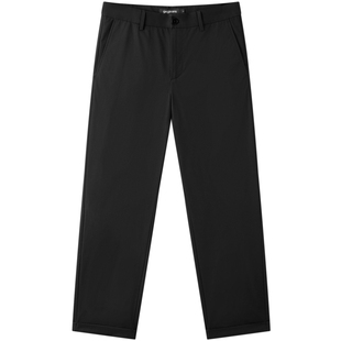 gxg.jeans男装 黑色基础休闲通勤九分裤西裤男裤薄款 25年夏新品