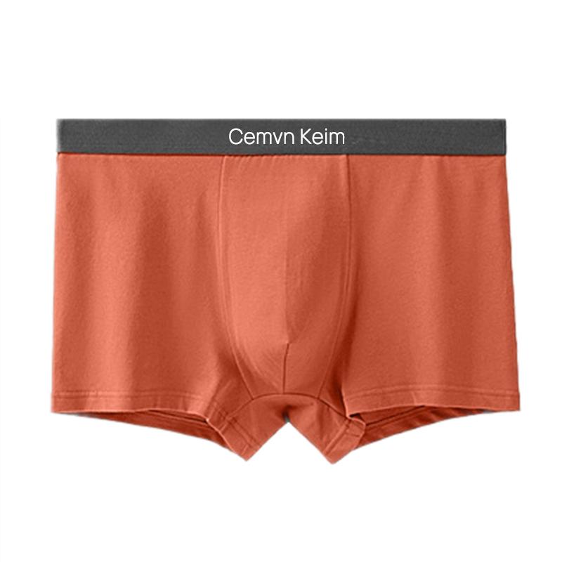 CemvnKeim男士內(nèi)褲男純棉四角褲抗菌透氣寬松男生短褲大碼平角褲