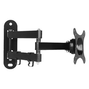 液晶显示器挂架电脑支架壁挂悬臂旋转可伸缩电视挂架万向挂墙架子