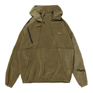 TIRES 24SS 日系复古金属尼龙套头男轻薄透气休闲运动外套