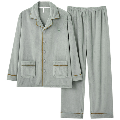 【芬腾】加厚珊瑚绒睡衣丨加大码