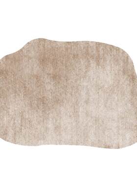 不规则形状客厅地毯卧室异形地垫