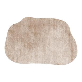 不规则客厅茶几地毯抽象纯色艺术ins风个性异形卧室房间床边地垫