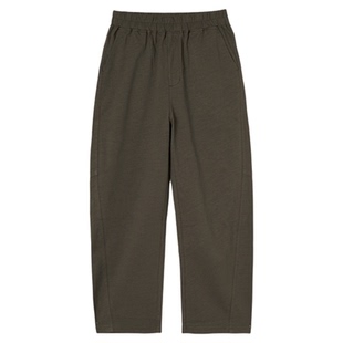 【竹节棉九分裤】棉叔叔女童春夏新品纯棉微廓形男童香蕉裤子