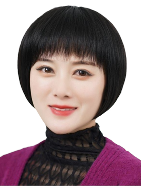 超减龄假发女短发真发气质波波头