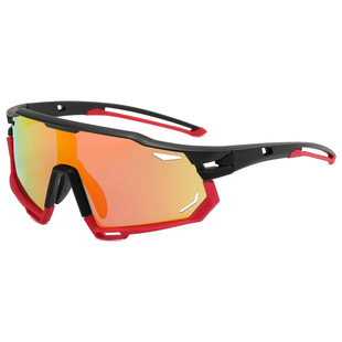 日夜变色墨镜男款复古偏光骑行眼镜夜视防风护目镜防紫外线UV400