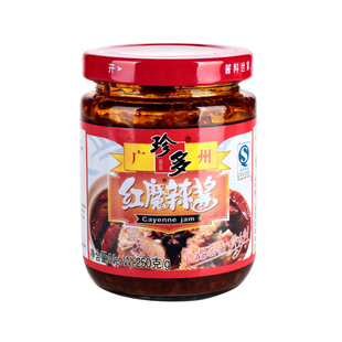 珍多红魔辣酱辣椒酱 胡椒粒珍多辣椒酱 超辣辣椒酱魔鬼辣酱包邮