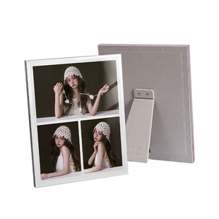 写真情侣相框摆台定制相片加打印洗照片做成高级感水晶相册摆件